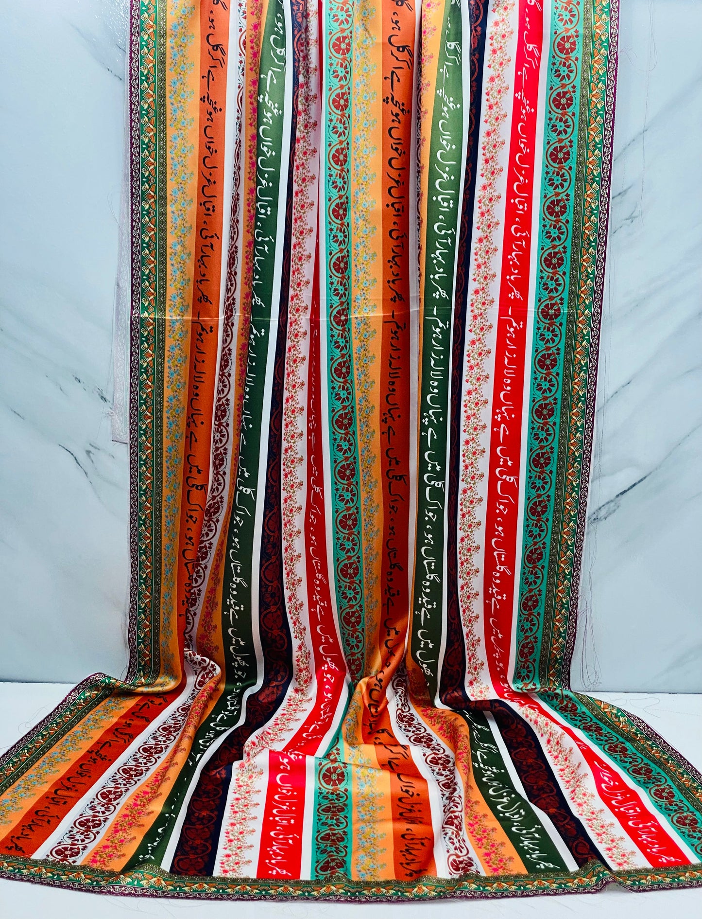 Phool Stripe Odhni By Sastaae
