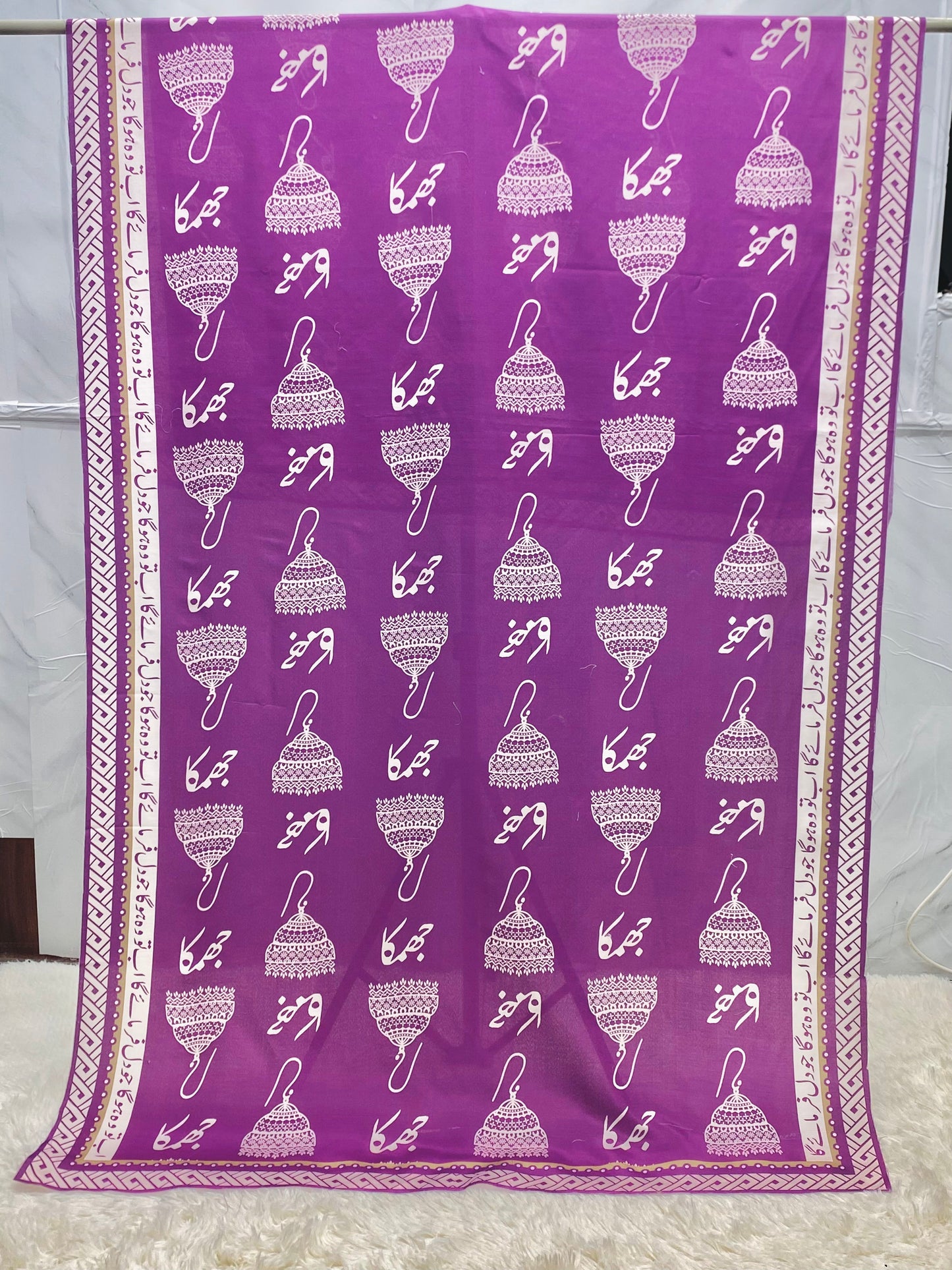 Jhumka Lawn Duppatta By Sastaae