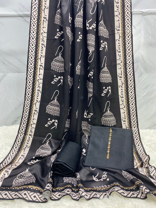 Jhumka Kataan Silk Suit By Sastaae