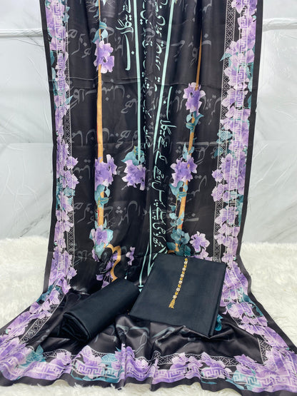 Gulaab Kataan SIlk Suit By Sastaae