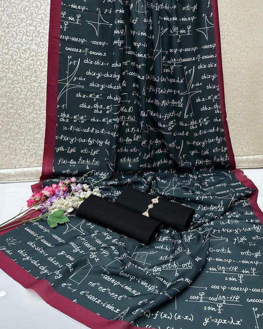 Math Kataan SIlk Suit By Sastaae