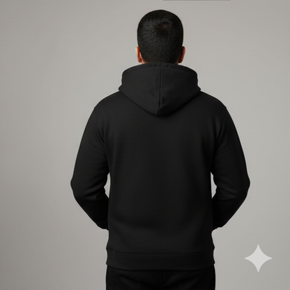 Moonlight Warrior Hoodie | Samurai Silhouette | Premium Anime Streetwear